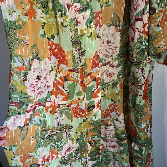 * SOLD ON INSTAGRAM* Anthropologie Floral Duster Kimono - Picture 9 of 12